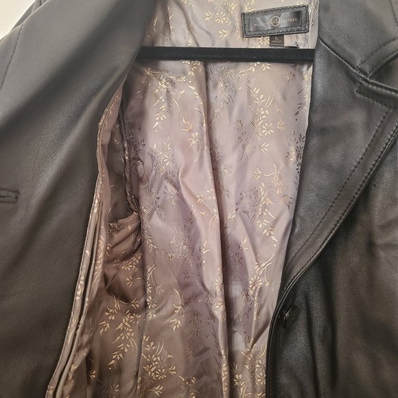 new length leather jacket - Picture 2 of 3